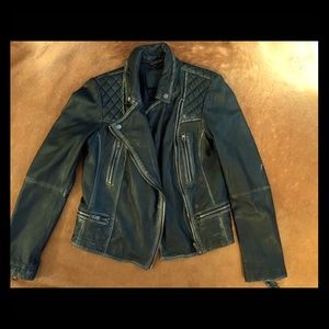All Saints leather jacket